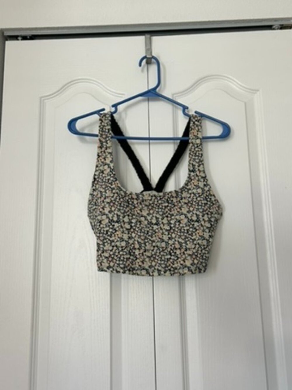 Forever 21 | Floral Racerback Crop Top | Size Large